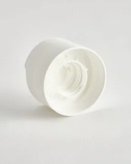 250ml Square Shoulder Bottle – White