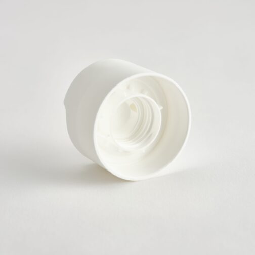 250ml Square Shoulder Bottle – White - Image 2