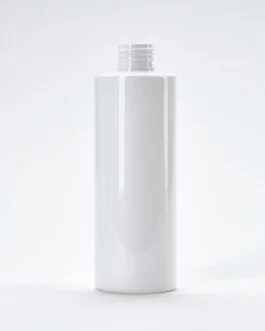 250ml Square Shoulder Bottle – White